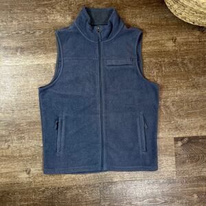 Free Fly Bamboo Polar Fleece Vest in Mens Iron Grey